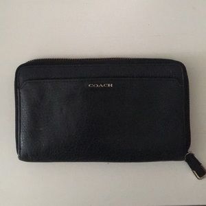Black Coach Wallet